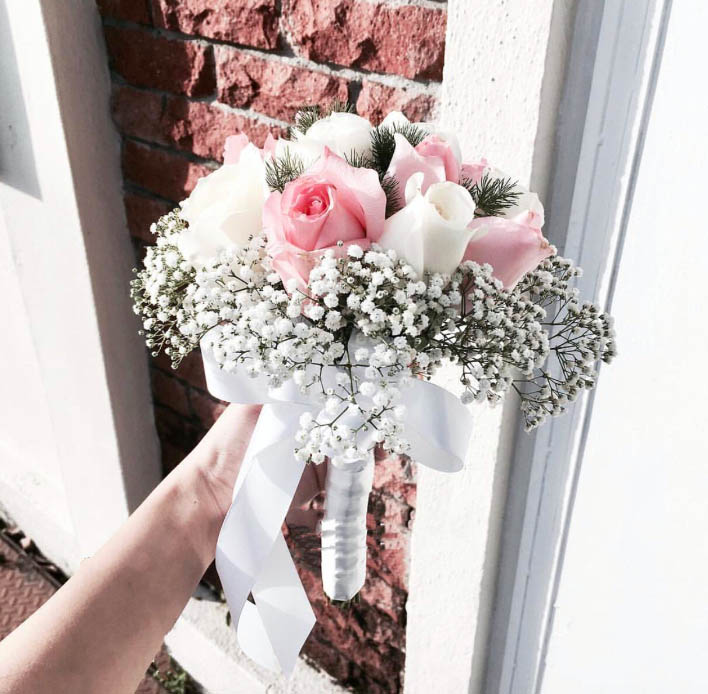 Hand bouquet wedding